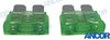 ANCOR 604030 30 AMP ATC 3/4” X 13/16” MARINE GRADE ELECTRICAL FUSE LOT OF 2