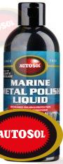 Autosol Boat Metal Polish Liquid Bottle 250ml