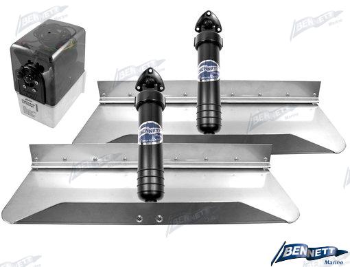 Sistema di trim tab Bennett 24 x 9 con indicazione a un riquadro #249OBI