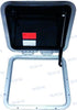 Stranggepresste Luke mit niedrigem Profil, 556 x 556 mm