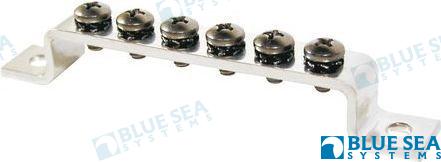 MESSA A TERRA DELLA BARRA BUSBAR 6 POS