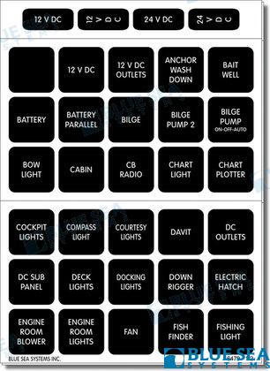 ETIKETKIT DC H2O 60 KVADRATISKE SORT