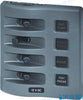 PANEL WD 12VDC MET ZEKERINGEN 4 POS GRIJS
