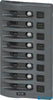 PANEL WD 12VDC CLB 8POS GRÅ