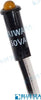 LED amber 11/64 inch 230VAC