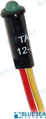 LED VERDE 11/64IN 12VDC