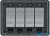 PANNELLO IMPERMEABILE 12VDC 4 POS.  HORZ.