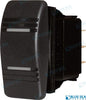 INTERRUPTOR CONTURA DPDT ON-OFF-ON NEGRO