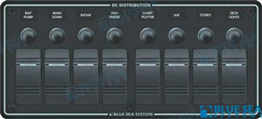 PANNEAU WP 8 POS. HORIZONTAL NOIR