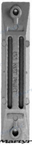 Anode en barre d'aluminium Martyr® pour moteurs hors-bord Honda BF 25HP-50HP 06411-ZV5-000