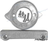 Aluminum Anode Kit Volvo Penta 290 SINGLE PROP Sterndrive Salt Brackish Water