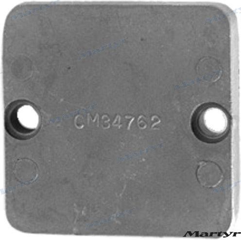 Martyr Anodes CM34762Z Zinc MerCruiser Square Plate Anode Canada Metal