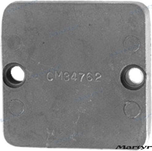 Martyr Anodes CM34762Z Zink MerCruiser Quadratische Platte Anode Kanada Metall