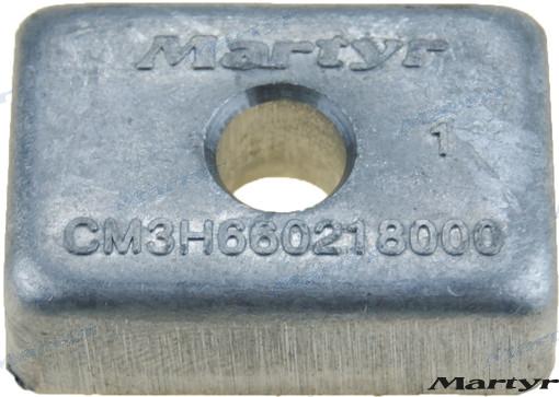 Zinc anode for Mercury/Mariner/Tohatsu 4-5 hp 4-stroke