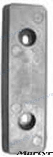 Aluminum anode bracket for Volvo Penta IPS.