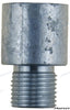 Martyr® Zinc anode exhaust elbow Caterpillar 3208 3412E without plug 6L2016
