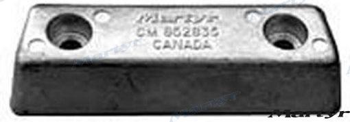 Anode Plate Transom Zinc for Volvo Penta 290, SP, DP