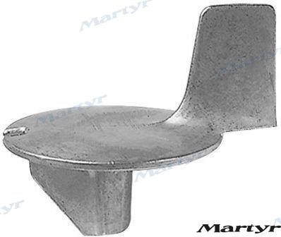 Aluminium Trim Tab Anode for Mercury/Mariner