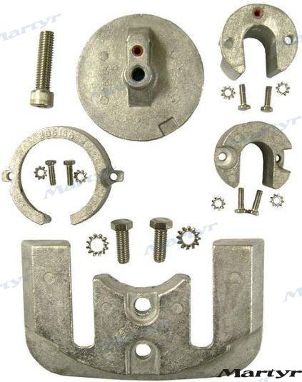 Martyr® Anode Kit Aluminum for MerCruiser Bravo 1 sterndrives
