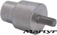Martyr® Zinc Anode Engine Block Yanmar SB8 SB12 YSE8 YSE12 104211-41300