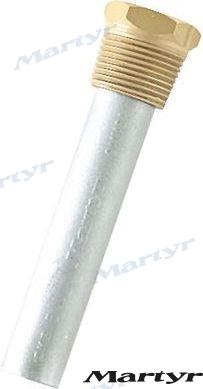 Zink anode, for engine block