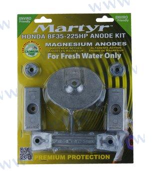 Martyr® Magnesium Anode Kit for Honda BF35-BF225 CMHBF35225KITM