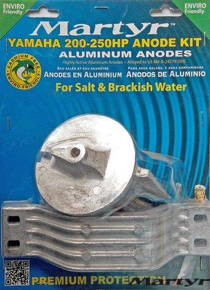 Aluminium Anode Kit Yamaha 200-250 hp