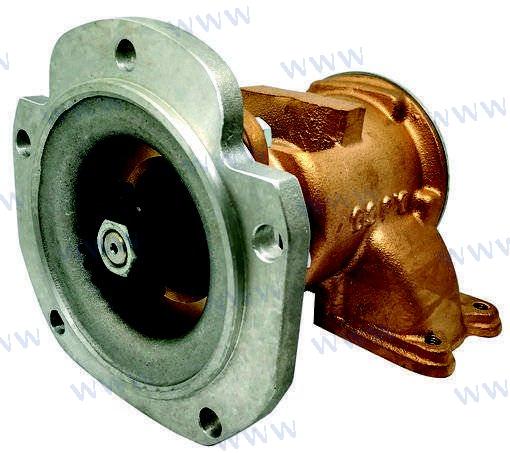Raw Water Engine Cooling Pump replaces Detroit 23507972 Jabsco 6980-3100
