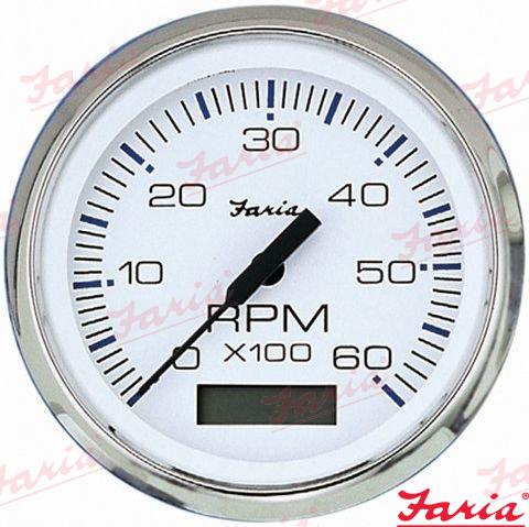 타코미터/시간계 6000 RPM