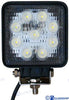 27W LED LIGHT BARS SPOT BEAM 316SS bracket 10243