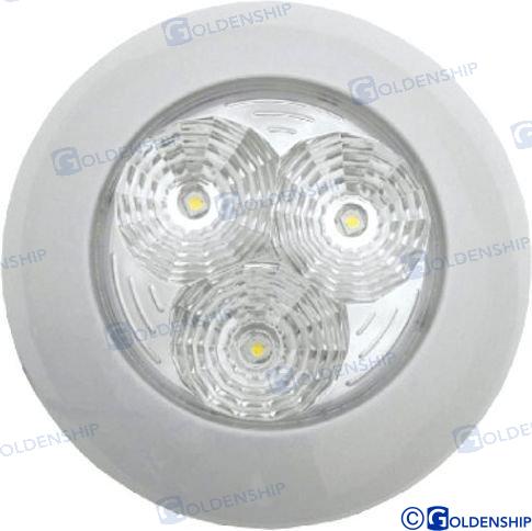 LED OSVETLENIE VOZIDIEL 3W 12V-28V BIELE 10438