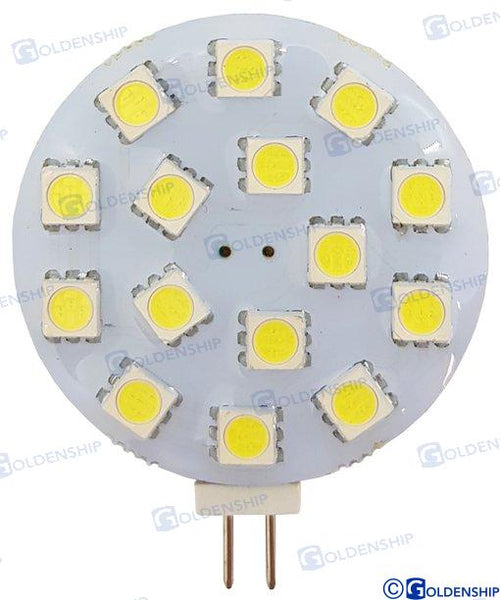КРУШКА G4 ХОРИЗОНТАЛНА 15LED 3W 12/30V 10516