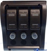 3 GANG WATERPROOF SWITCH PANEL GS11176