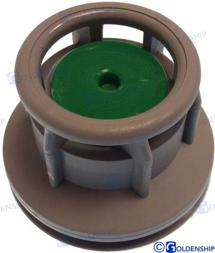 VENTIL S OTOČNÝM TLAČÍTKEM