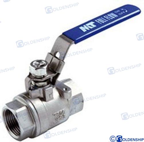 ROBINET CU SFERĂ 1-1/2" INOX