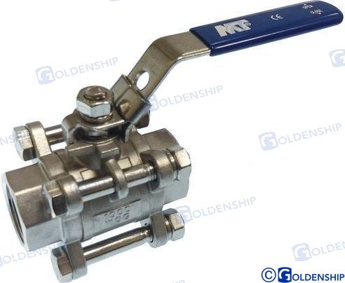 Goldenship® BALL VALVE H.D. 1 1/2" GS30063