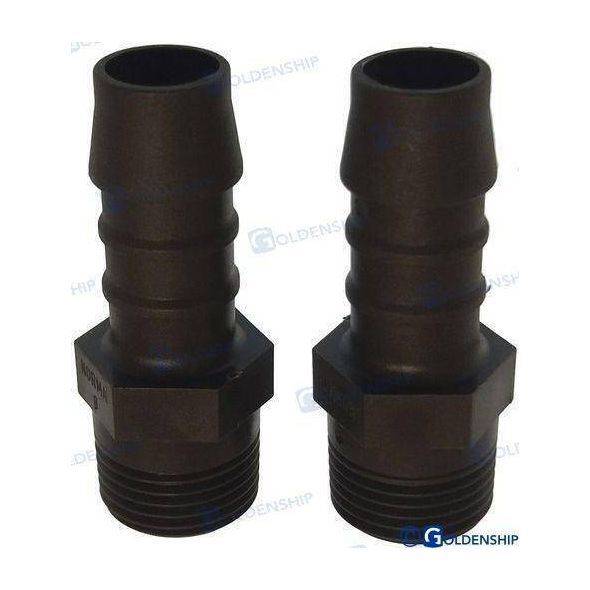 HOSE ADAPTER  1/2 - 16