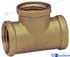 "T" BRASS H/H/H  1  1/4"