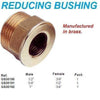 REDUCING BUSHING 1" - 3/4"