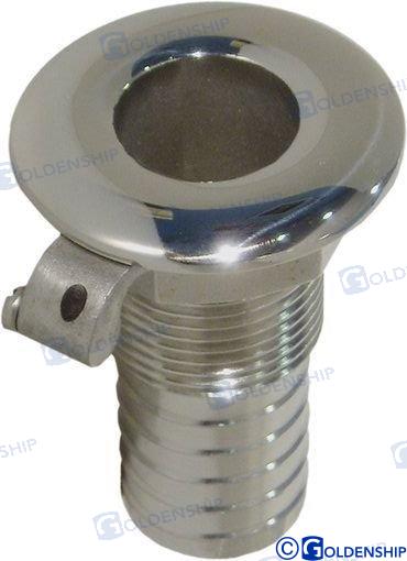 STAINLESS THRUHULL CONNECTION  3/4