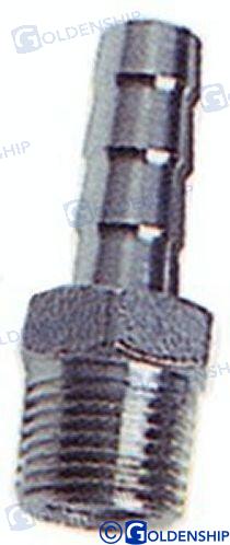Goldenship® MANNELIJKE SLANGADAPTER 3/4" 20MM GS30225