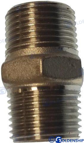 Goldenship® HEXAGON NIPPLES 3/8´ GS30237