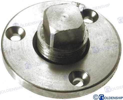 Goldenship® GARBOARD DRAIN PLUG AISI 316 GS30312