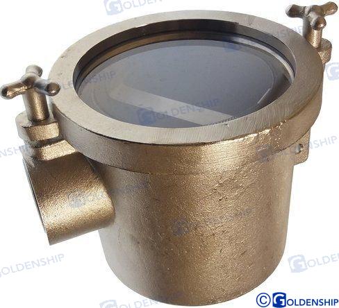 STAINLESS WATER FILTER 90o 1 1/4"
