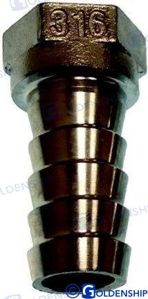 Goldenship® FEMALE NIPPLE AISI 316 1-1/2"X45MM GS30517