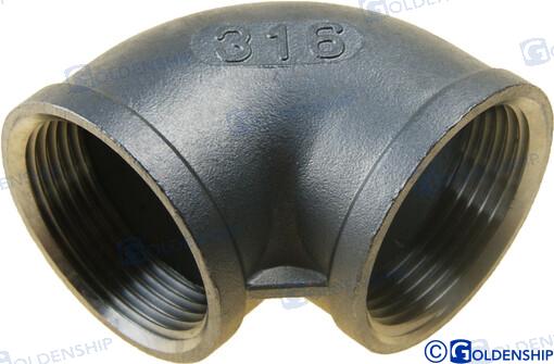 90? ELBOW BANDED  AISI 316   1-1/4