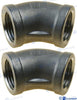 Goldenship® 45º ELBOW BANDED 1/2" (2) GS30561