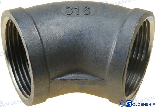 45? ELBOW BANDED  AISI 316  1-1/4