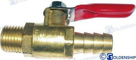 ROBINET DE COMBUSTIBIL CU 2 CĂI 1/4" M/H