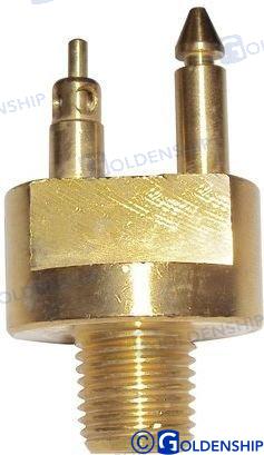 Goldenship® üzemanyag-csatlakozó Johnson OMC tartálykimenethez 1/4” NPT